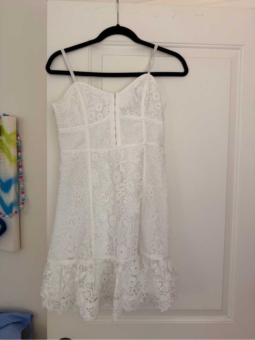 French connection White Lace Dress